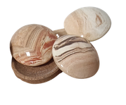 Galets d'argile pour massage visage